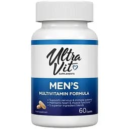 Мультивітаміни VPLab Men's Multivitamin Formula 60 caps (1086-2023-10-3879)