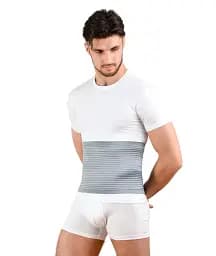 Бандаж поперековий протирадикулітний Алком 3063, колір сірий, розмір 1-7