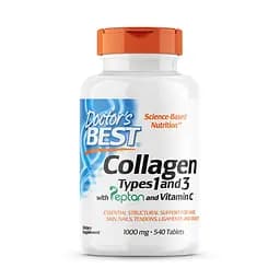 Препарат для суглобів і зв'язок Doctor's Best Collagen Types 1&3 1000 mg, 540 таблеток