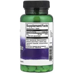 Мінеральна добавка Swanson Zinc Gluconate 30 мг 250 таблеток - мініатюра 2