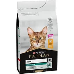 Сухий корм для дорослих котів Purina Pro Plan Adult 1+ Renal Plus з куркою 1.5 кг (12369527)