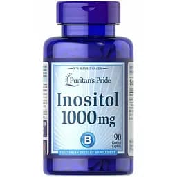 Інозітол Puritan's Pride Inositol 1000 мг 90 капсул
