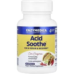 Натуральная добавка Enzymedica Acid Soothe 30 капсул