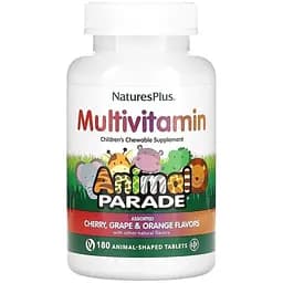Мультивітаміни Nature's Plus Assorted Chewable 180 tabs (1086-2022-10-2861)