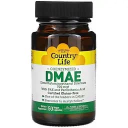 DMAE Country Life коензімізірованний 350 мг 50 капсули