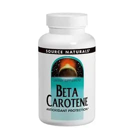 Витамины и минералы Source Naturals Beta Carotene 25000 IU, 100 капсул