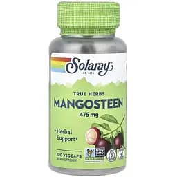 Мангостан Solaray Mangosteen Fruit 475 мг 100 веганських капсул - мініатюра 1