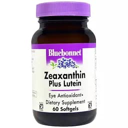 Зеаксантин + лютеїн Bluebonnet Nutrition 60 капсул