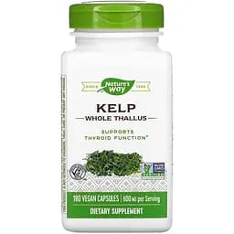 Витамины и минералы Nature's Way Kelp 180 вегакапсул