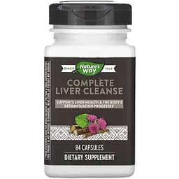 Натуральна добавка Nature's Way Complete Liver Cleanse, 84 капсул