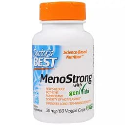 Комплекс для жіночого здоров'я Doctor's Best MenoStrong 30 мг 60 гелевих капсул