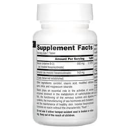 Ніацин Source Naturals No-Flush Niacin 500 мг 60 пігулок - мініатюра 2