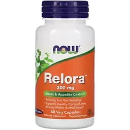 Натуральна добавка Now Relora 300 mg 60 вегакапсул