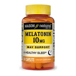 Натуральна добавка Mason Natural Melatonin 10 mg, 60 каплет