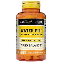 Добавка сечогінна з калієм Mason Natural Water Pill With Potassium 90 пігулок