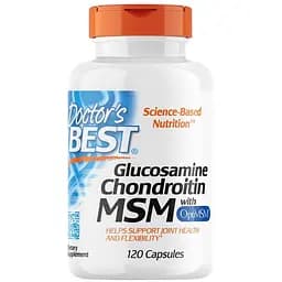 Препарат для суставов и связок Doctor's Best Glucosamine Chondroitin MSM 120 капсул