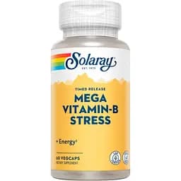 Вітаміни Solaray Mega Vitamin B-Stress 60 капсул