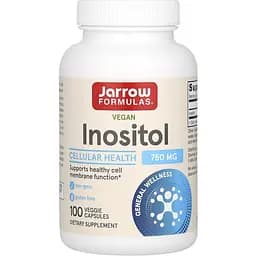 Інозітол Jarrow Formulas Inositol 750 мг 100 вегетаріанських капсул