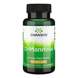 Д-манноза Swanson D-Mannose 700 mg 60 caps (1086-2022-09-0224)