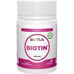 Биотин Biotus 300 мкг 30 таблеток