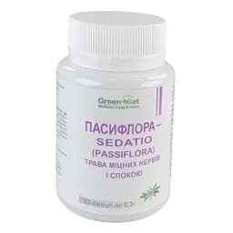 Пассифлора - Sedatio Passiflora Трава Крепких Нервов и Покоя GreenSet 60 капсул
