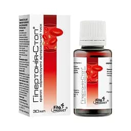 Капли нормализующие артериальное давление "Гипертония-стоп", 30 мл