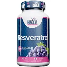 Ресвератрол Haya Labs Resveratrol 40 мг 60 таблеток (820431)