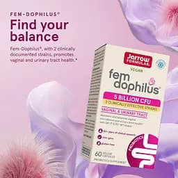 Пробіотики Jarrow Formulas Women's Fem Dophilus 5 млрд 30 капсул - мініатюра 5