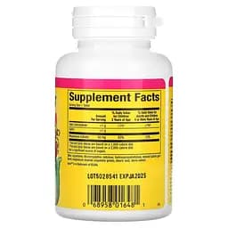 Магній цитрат для дітей Natural Factors Magnesium Citrate смак жувальної гумки 50 мг 60 жувальних таблеток - мініатюра 2