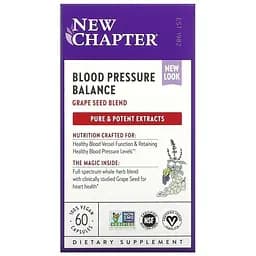 Підтримка артеріального тиску New Chapter Blood Pressure 60 капсул - мініатюра 2