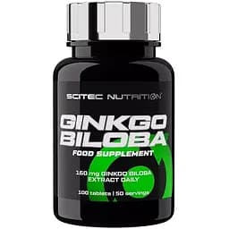 Натуральная добавка Scitec Ginkgo Biloba 100 таблеток