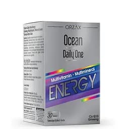 Комплексний препарат Orzax Ocean Daily One Energy 30 таблеток для підвищення рівня енергії