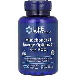 Комплекс для енергії Life Extension Mitochondrial Energy Optimizer with PQQ 120 веганських капсул