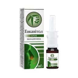 Средство для носа "Эвкавитол " с алоэ , 10 мл