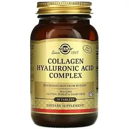 Комплекс колагену та гіалуронової кислоти Solgar 30 таблеток