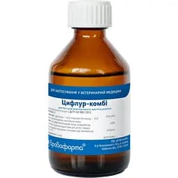 Цифлур-комбі Бровафарма інсектоакарицид для поверхонь у місцях скупчення та розмноження комах 50 мл