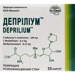 Дієтична добавка при депресії Nutrimed Депріліум капсули 30 шт. (601.088)
