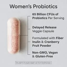 Пробіотики Sport Research Daily Women's Probiotics 65 Billion CFU 30 veg caps (1086-2023-10-3442) - мініатюра 3