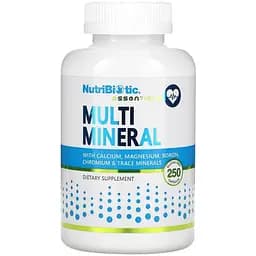 Мультимінерали NutriBiotic Essentials Multi Mineral 250 капсул