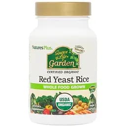 Натуральна добавка NaturesPlus Source of Life Garden Red Yeast Rice 60 вегакапсул