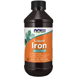 Дієтична добавка Now Foods Liquid Iron 237 мл - мініатюра 1