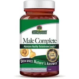 Чоловіче здоров'я Nature's Answer Male Complete 120 вегетаріанських капсул