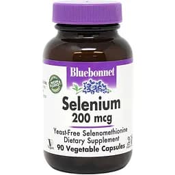 Вітаміни та мінерали Bluebonnet Nutrition Selenium 200 мкг 90 вегакапсул