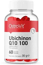 Натуральна добавка OstroVit Ubichinon Q10 100, 60 капсул