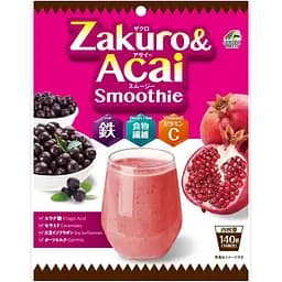 Смузи Unimat Riken с витамином С, железом, керамидами, с гранатом и асаи 140 г