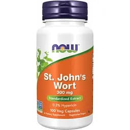 Зверобой Now Foods St. John's Wort 300 мг 100 капсул