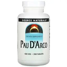 По Д'арко Source Naturals Pau D'Arco 250 мг 250 таблеток