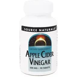 Натуральна добавка Source Naturals Apple Cider Vinegar 500 mg 90 таблеток