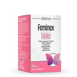 Комплекс для здоров'я жінок Orzax Feminex 30 таблеток для зменшення ПМС