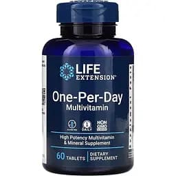 Витамины и минералы Life Extension One-Per-Day 60 таблеток